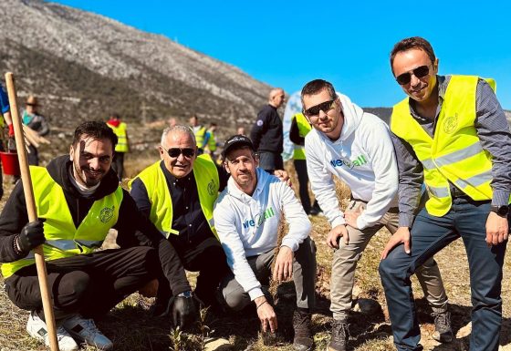 TREEPLANTING IN PAEANIA WITH THE PROFESSIONAL CHAMBER OF ATHENS AND THE MUNICIPALITY OF PAIANIA