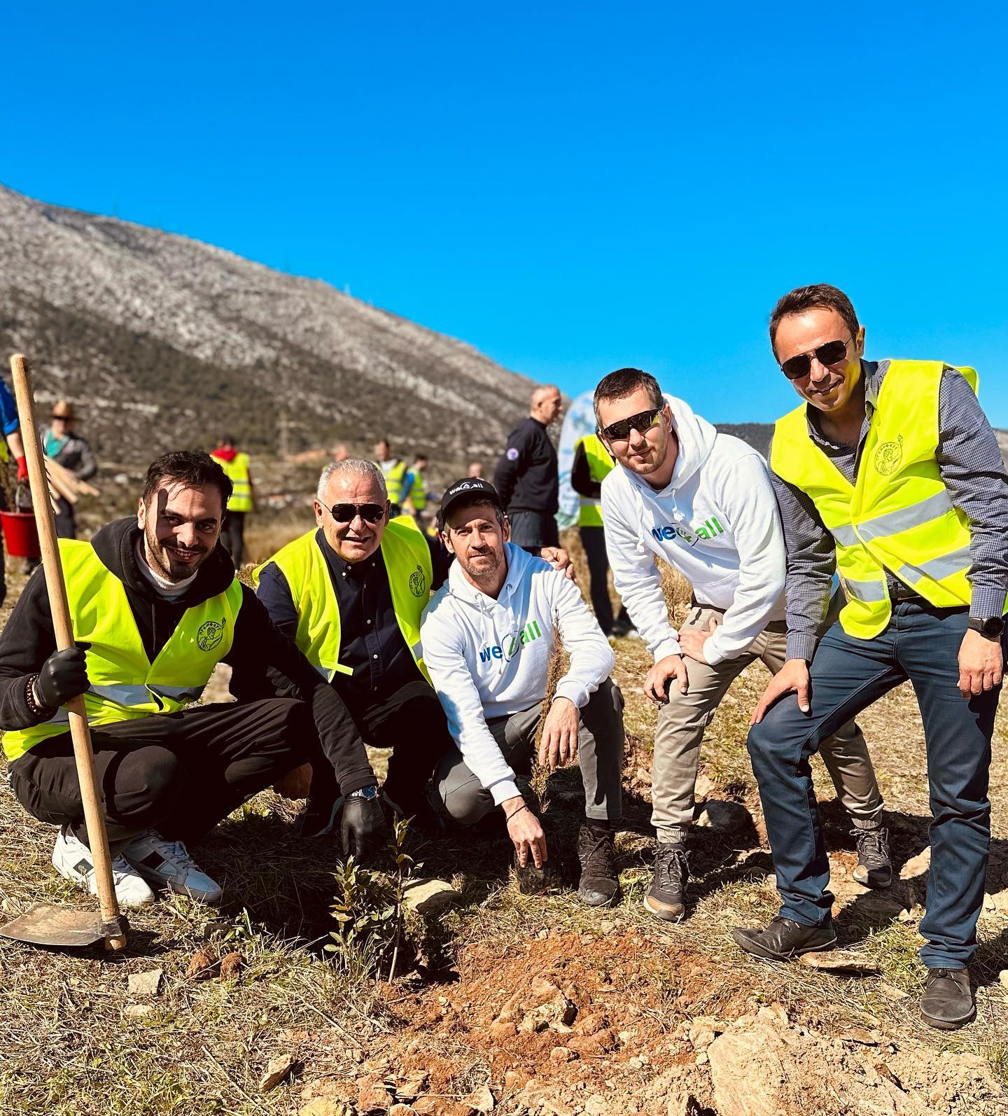 TREEPLANTING IN PAEANIA WITH THE PROFESSIONAL CHAMBER OF ATHENS AND THE MUNICIPALITY OF PAIANIA