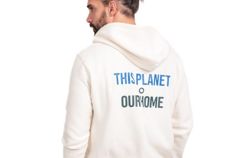 WE4ALL ”THIS PLANET OUR HOME” ZIPPER HOODIE