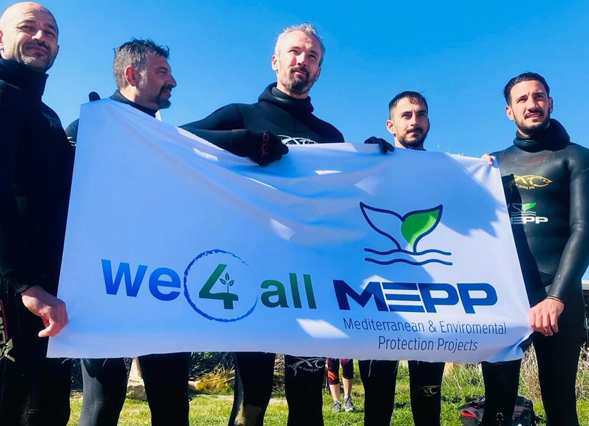 COASTAL AND UNDERWATER CLEAN-UP WITH MEPP AND EFA GROUP