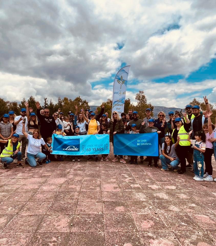 Earth Day Action: Tree Planting with Linde Hellas 1