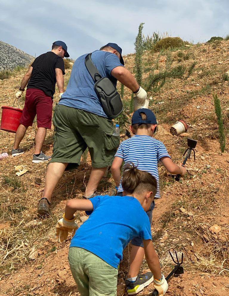 TREE PLANTING IN PAEANIA WITH AB VASSILOPOULOS 2