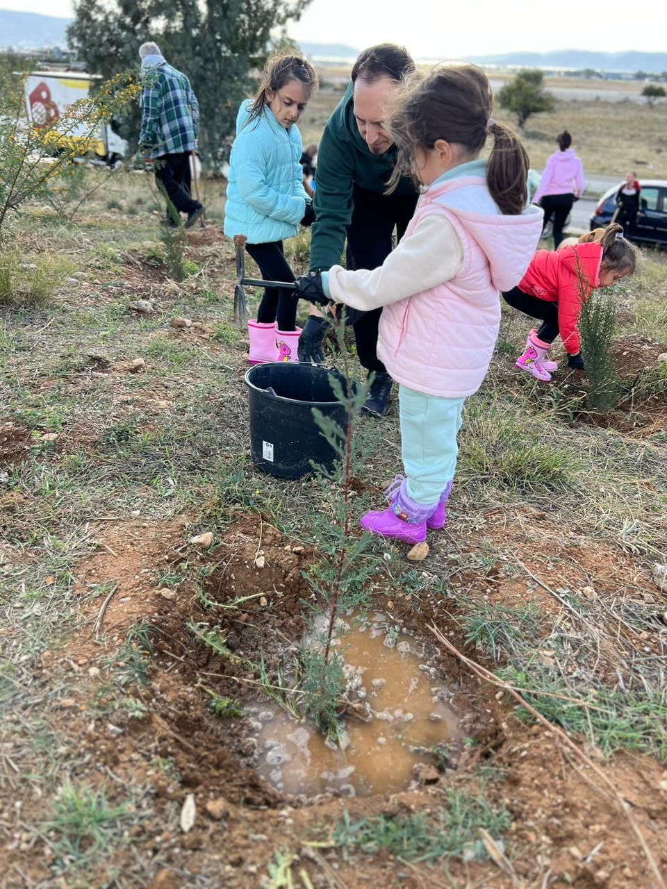 TREE PLANTING WITH THE PEOPLE OF ORPHEE BEINOGLOU 1